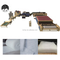 WJM-2 Comforter clothing sintepon interlining wadding production line, glue free wadding making machines